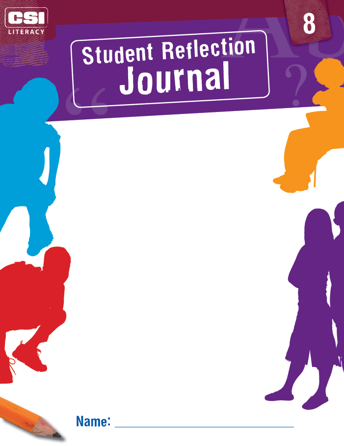 Student Reflection Journal (Red CSI Literacy Kit)